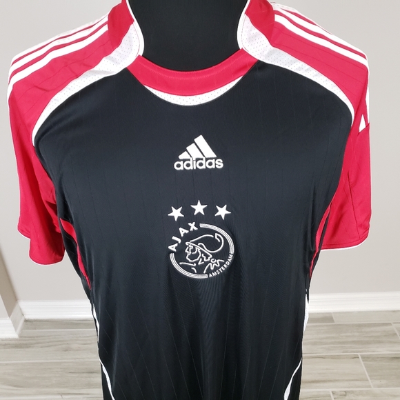 Men's adidas Black Ajax Teamgeist Jersey XL New - Picture 3 of 14